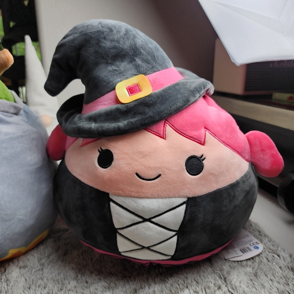 Squishmallow 12" Wexla The Witch And Johanna Flip-A-Mallow Halloween 2022 Black - Picture 5 of 8